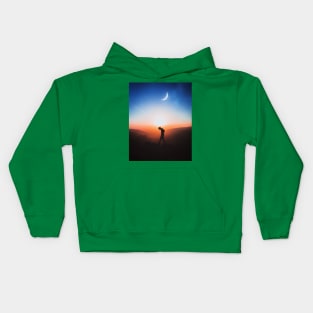 Moon and sun Kids Hoodie